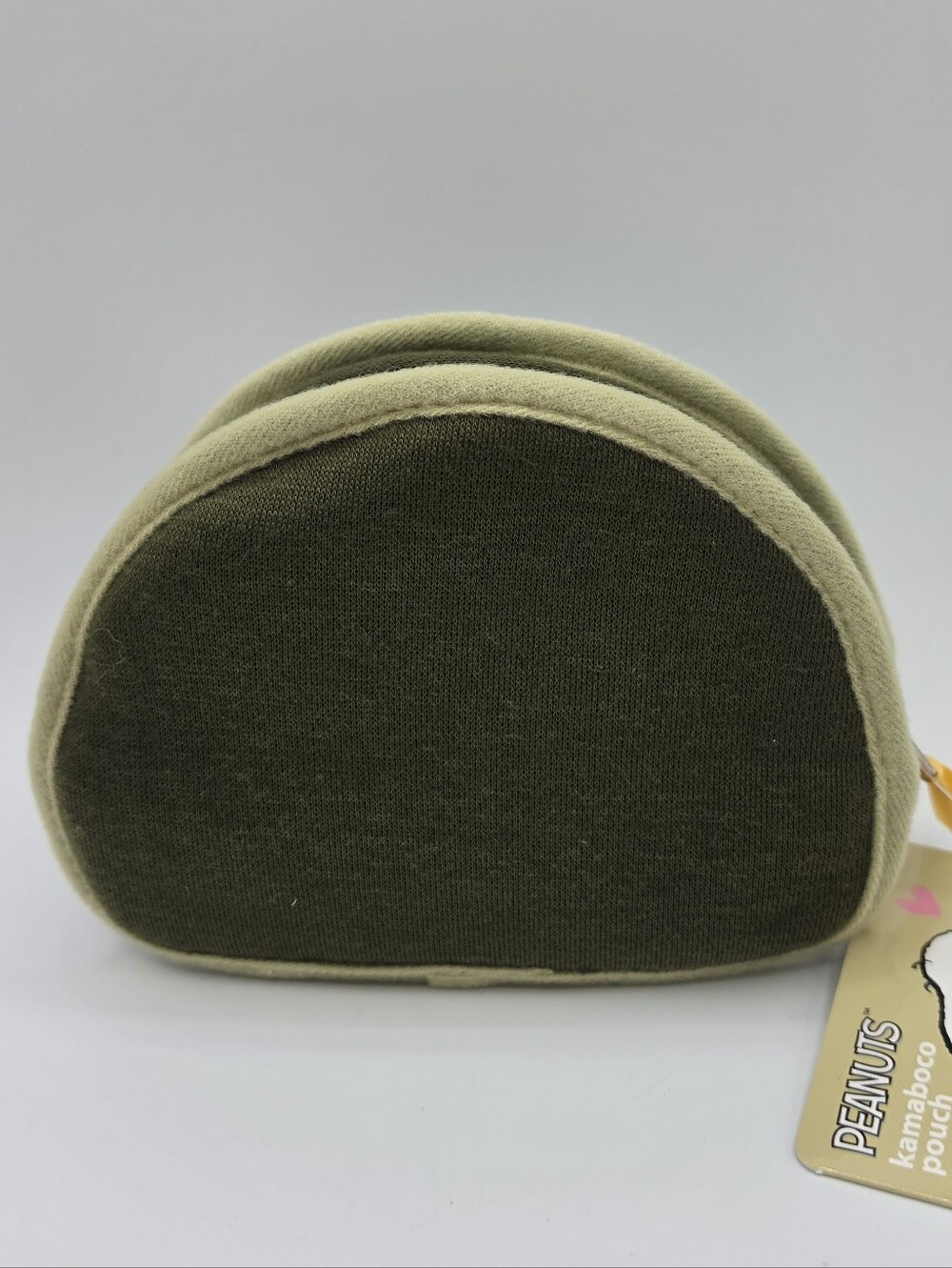Peanuts Snoopy Plush Accessories Makeup Pouch Green White - Picture 5 of 9